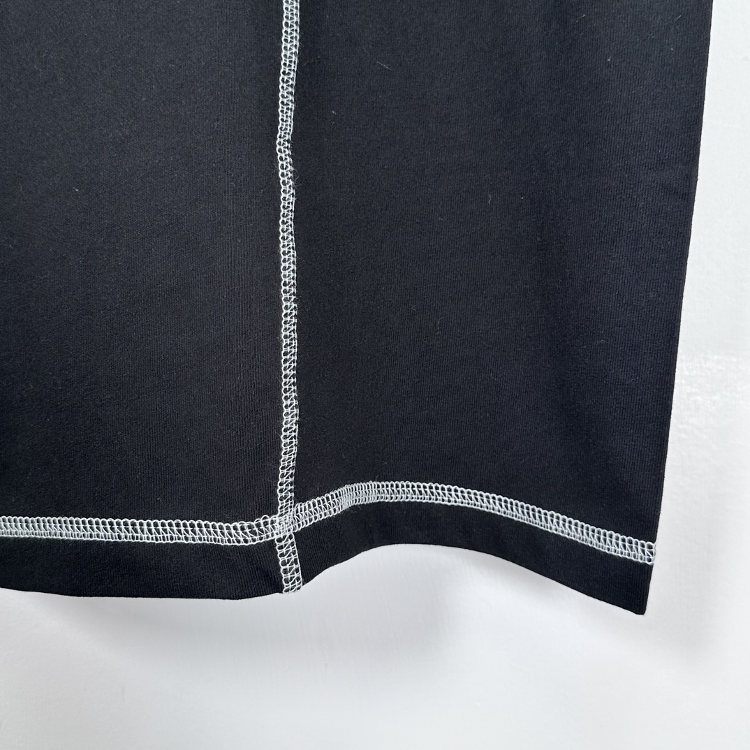 Stüssy Wave Short Sleeve Crew 'BLACK'（1140347）