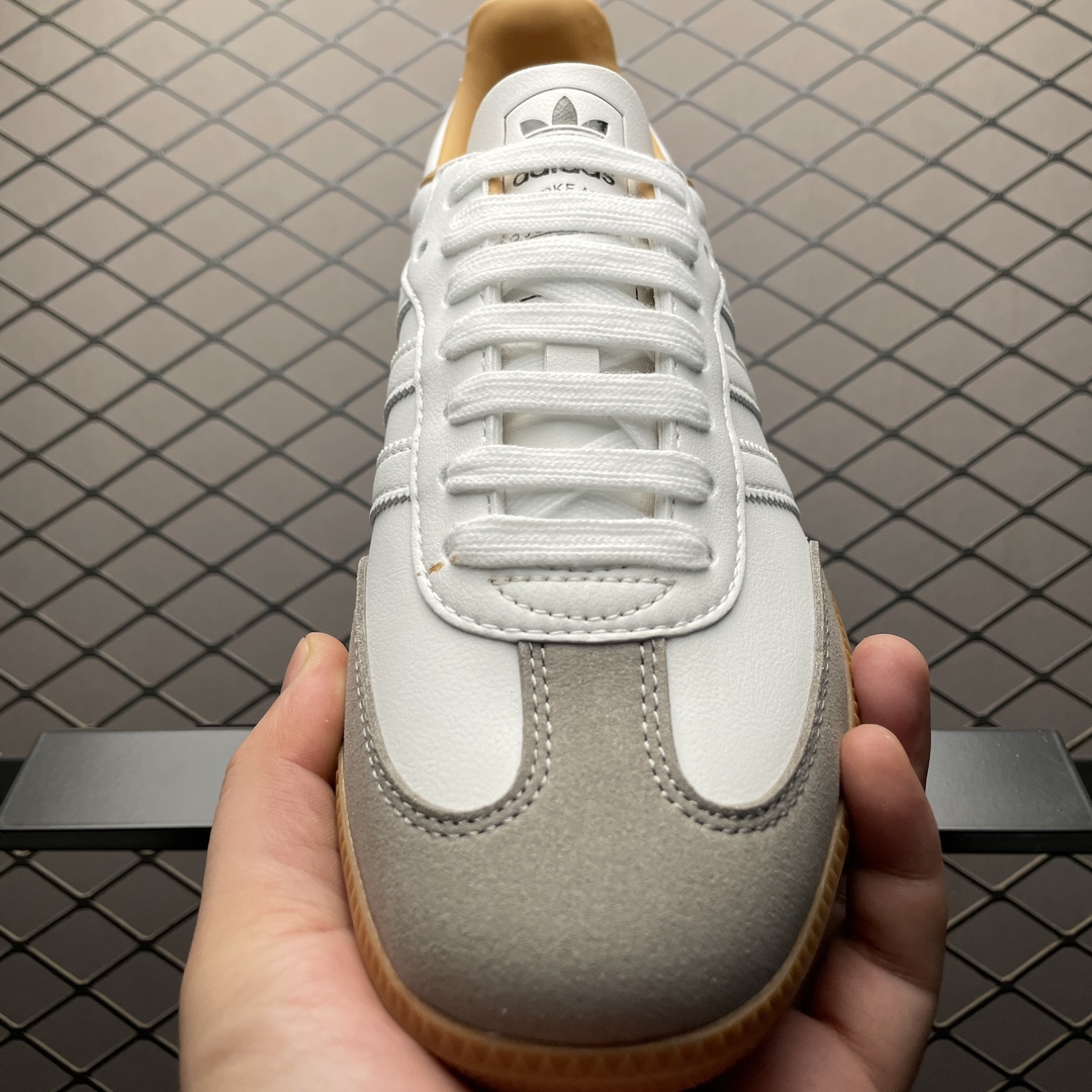 adidas Originals Samba OG Made In Italy "Core White/Core Black/Gum"（ID2865）