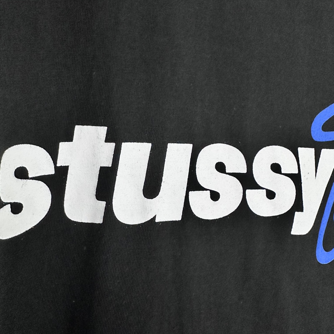 Stussy Sport Script Tee - BLACK  スポーツ スクリプト T シャツ-BLACK（1905070）