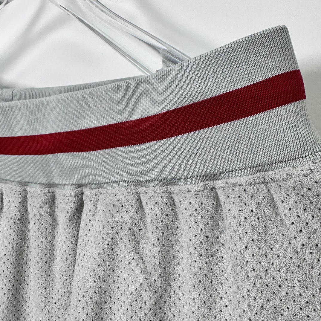 Supreme Ultrasuede Mesh Short "Grey"（SUP-SS24-281-1）