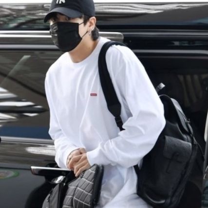 Supreme Tシャツ・カットソー 【Supreme】★Supreme Small Box L/S T-Shirt White - 25SS★(4)