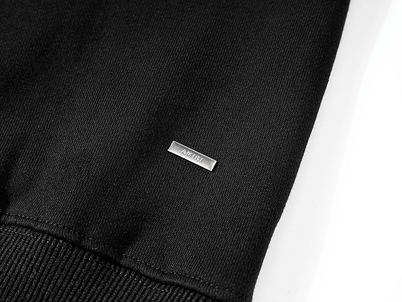 AMIRI hoodie Bones(AMJYHD1001 001 BLAC）