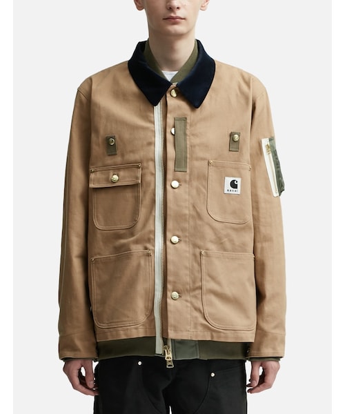 Sacai（サカイ）の「Sacai X Carhartt WIP Canvas x MA-1 Jacket ...