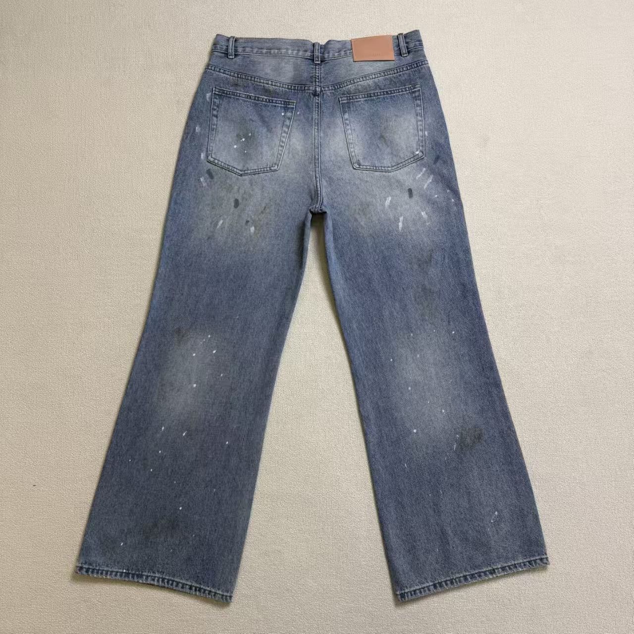 Acne Studios Super baggy fit jeans - 2023M - Light blue (B00343-228）