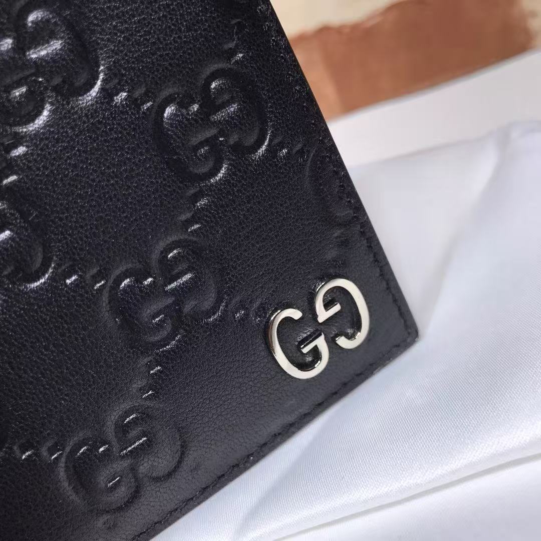 GUCCI Dorian Guccissima Bi-fold Wallet(473916CWC1N)