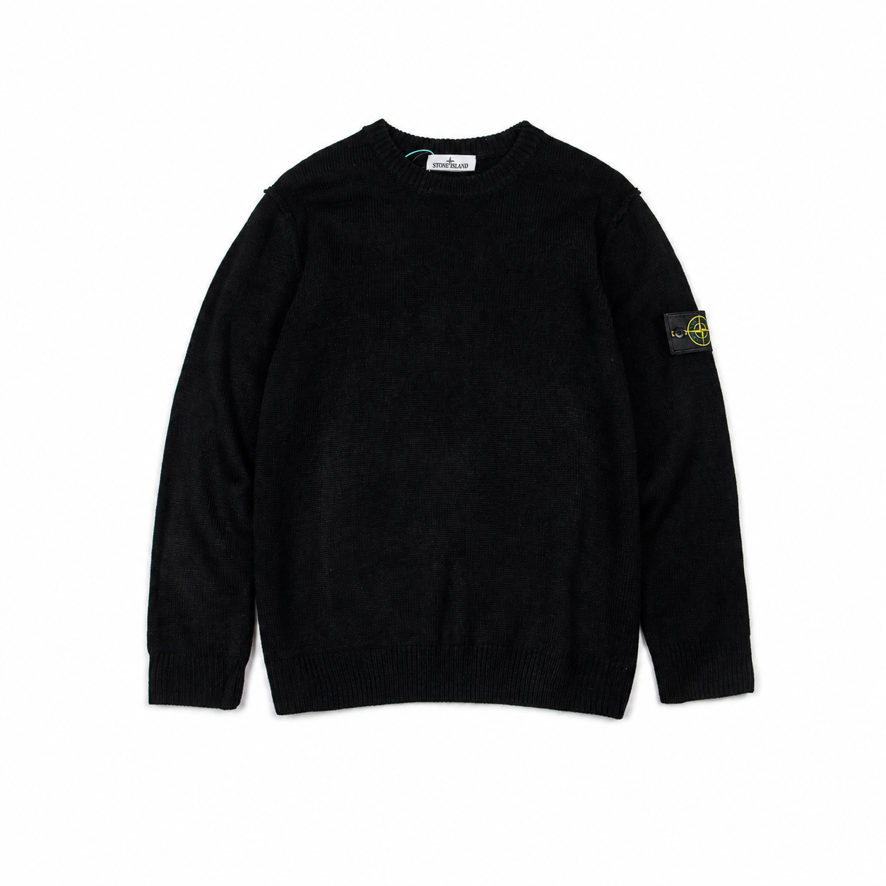 STONE ISLANDLambswool Crew Neck Knit（7715508A3-V0029）