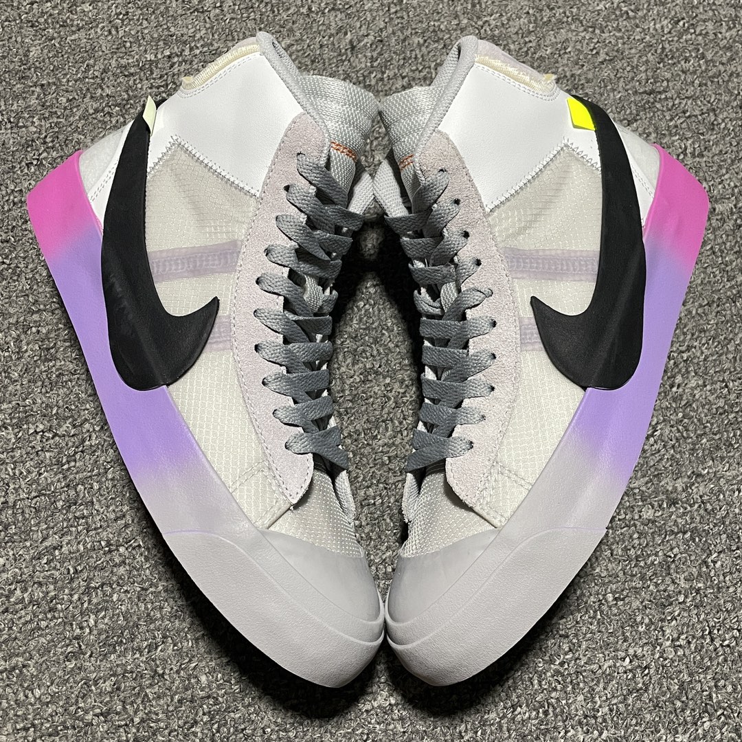Serena Williams × Off-White ×Nike Blazer Mid "Queen"(AA3832-002)