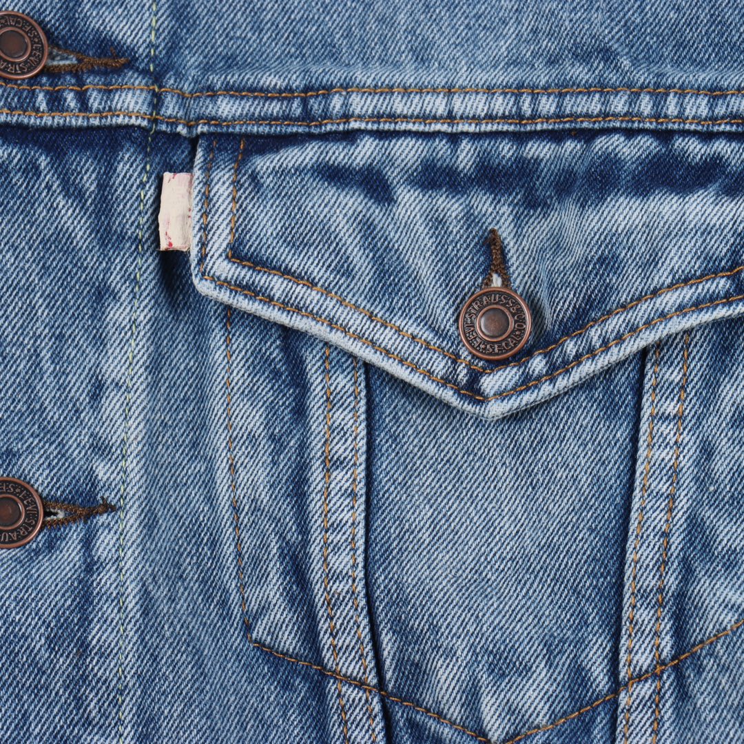 GALLERY DEPT 22FW English letter printed denim jacket（AJV60080INDI）