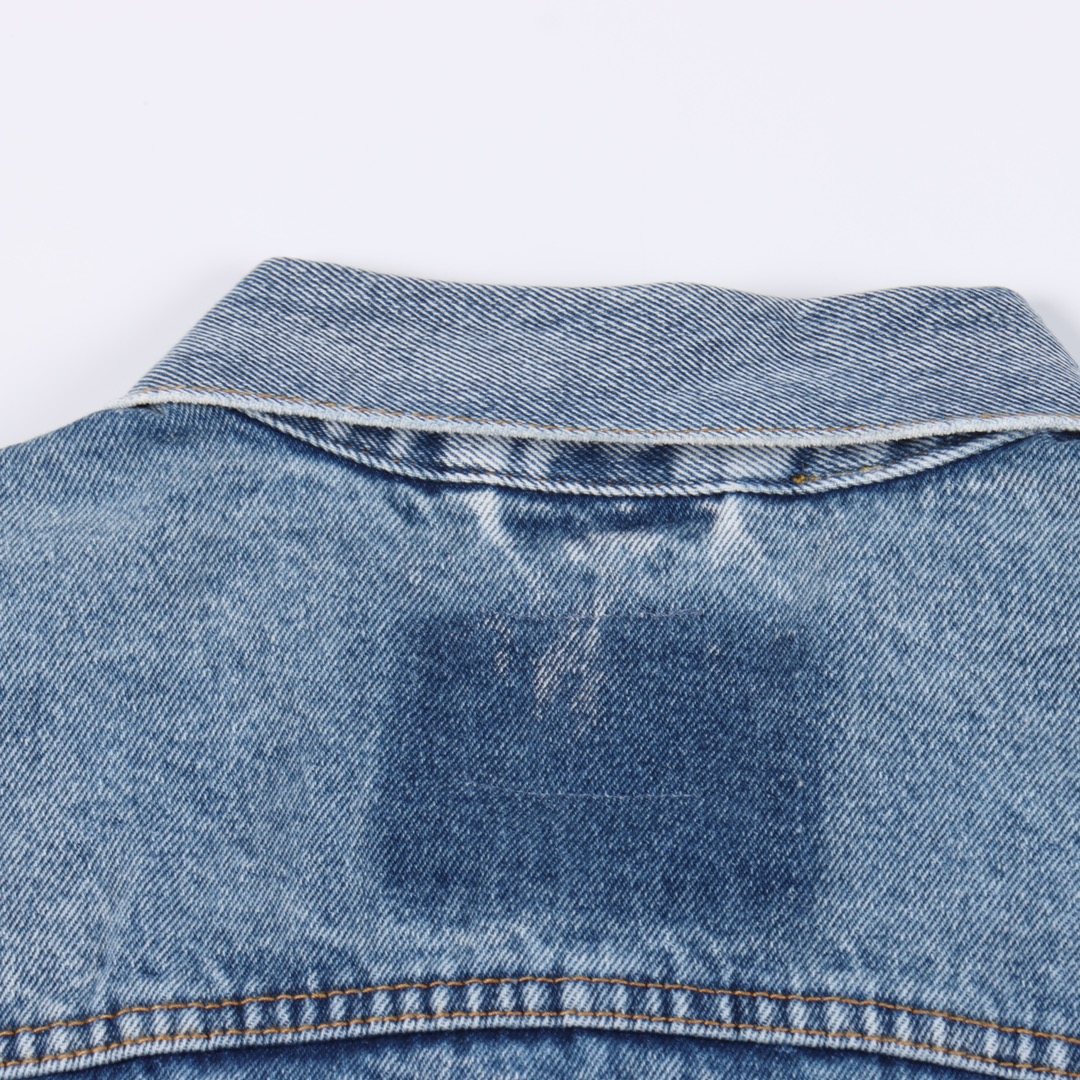 GALLERY DEPT 22FW English letter printed denim jacket（AJV60080INDI）