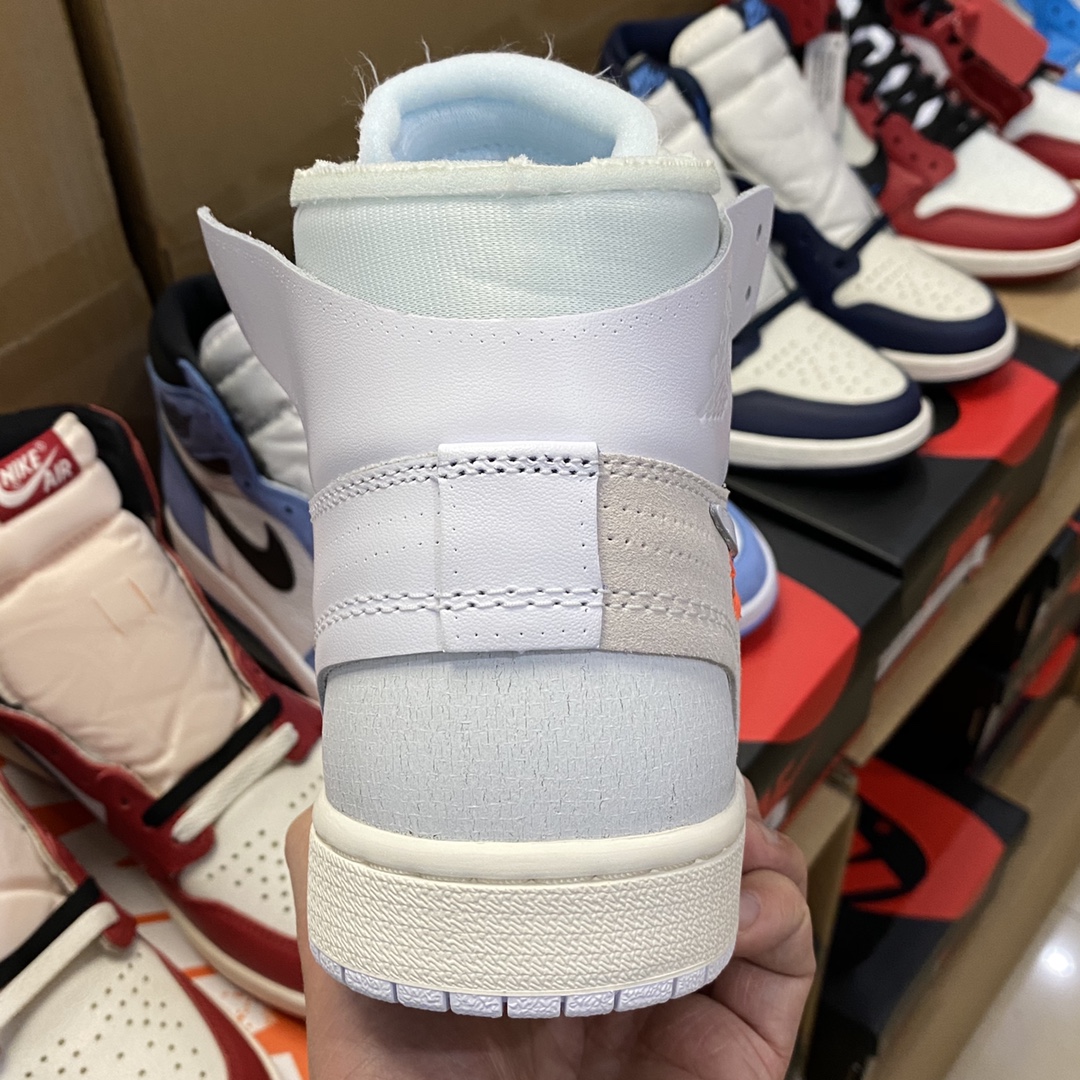 【LJR】OFF-WHITE × NIKE AIR JORDAN 1 WHITE LJR  (AQ0818-100)
