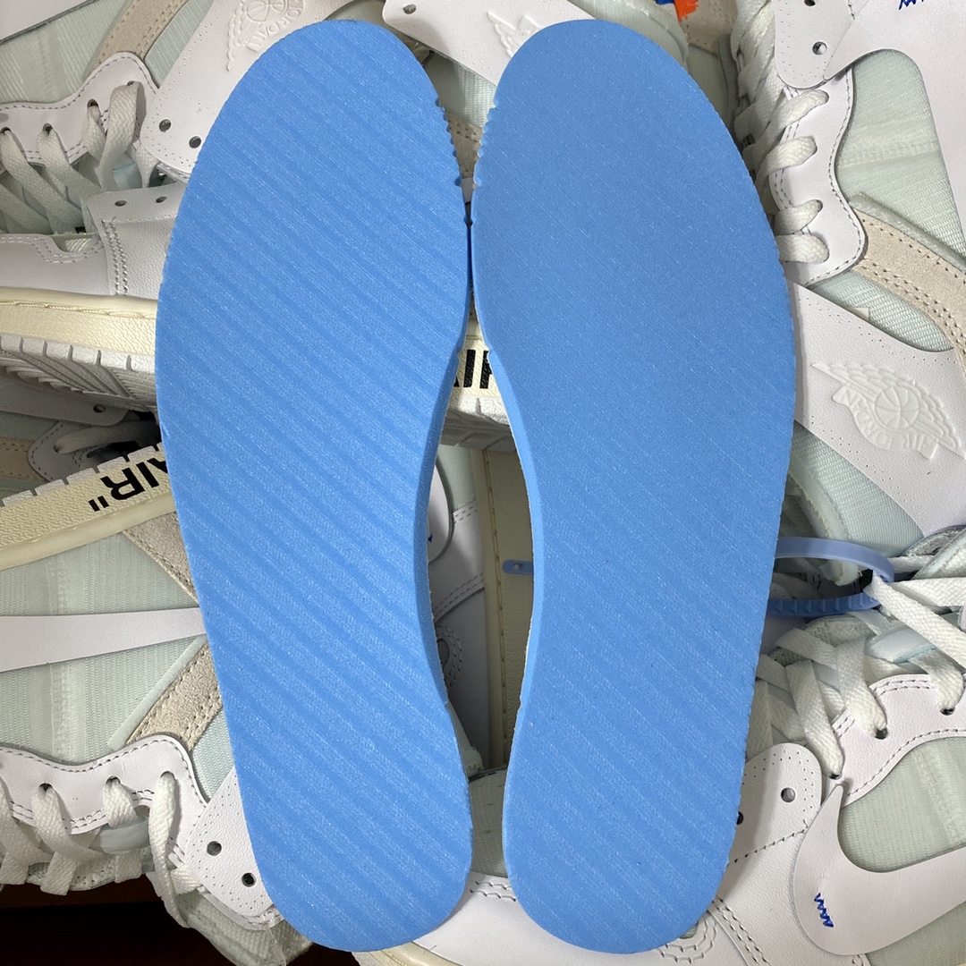 【LJR】OFF-WHITE × NIKE AIR JORDAN 1 WHITE LJR  (AQ0818-100)