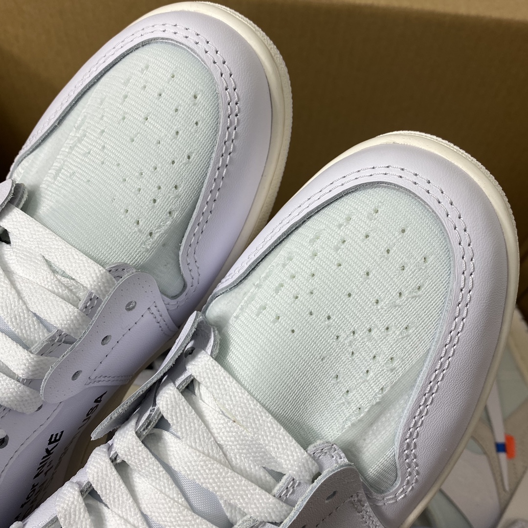 【LJR】OFF-WHITE × NIKE AIR JORDAN 1 WHITE LJR  (AQ0818-100)