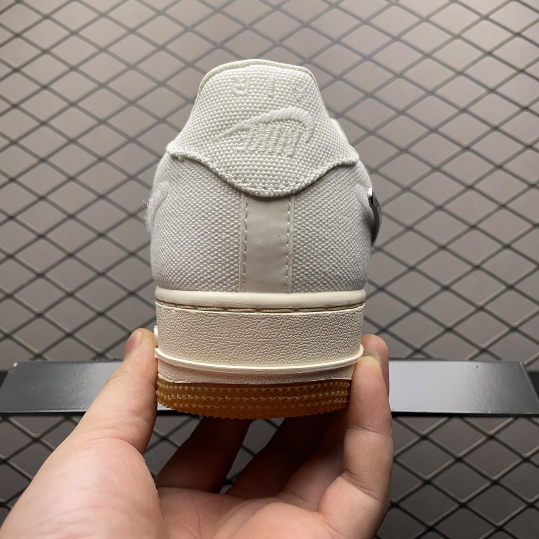 TravisScott x Nike Air Force 1 Low Sail joint sneakers（AQ4211-101）