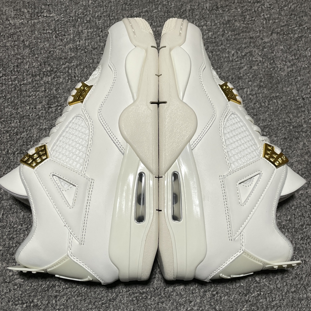 Nike WMNS Air Jordan 4 Retro "Metallic Gold"（AQ9129-170）