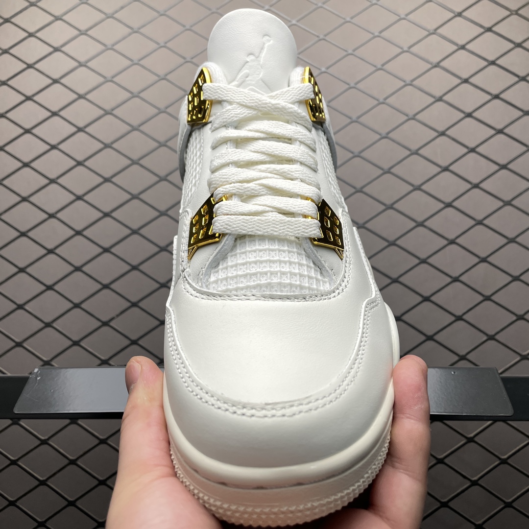 Nike WMNS Air Jordan 4 Retro "Metallic Gold"（AQ9129-170）