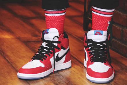 Spiderman × Nike Air Jordan 1 Origin Story 