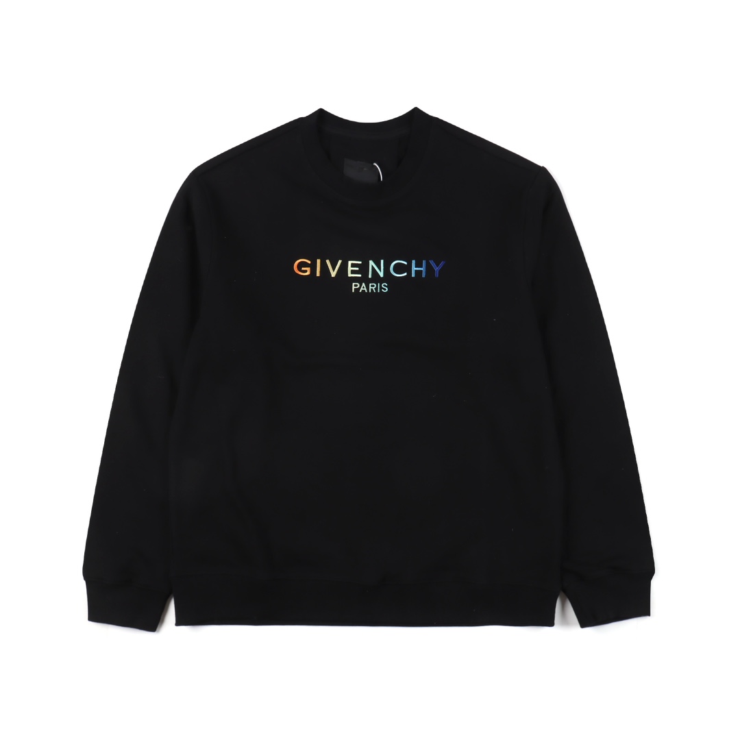 Givenchy SS22 crew neck sweatshirt（BMJOGS3Y78-001）