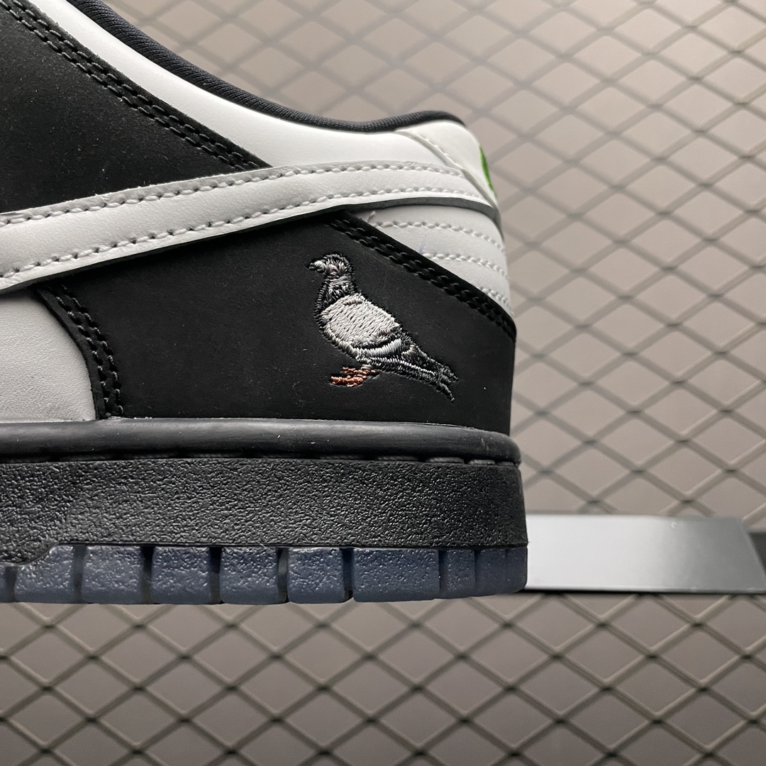 STAPLE × Nike SB Dunk Low "Pigeon Black/White" (BV1310-013)