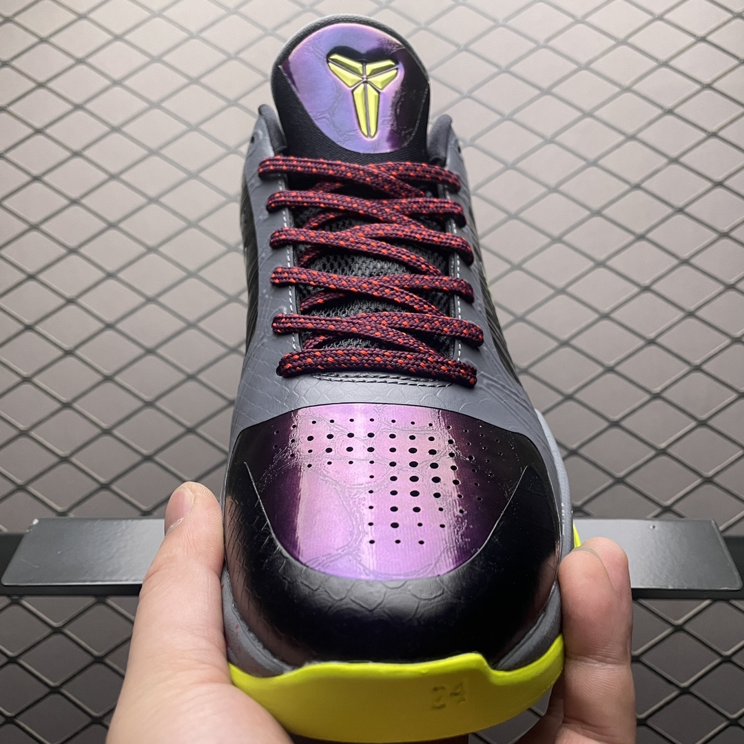 Nick Zoom Kobe 5 Basketball Shoes "Purple"（CD4991-001）