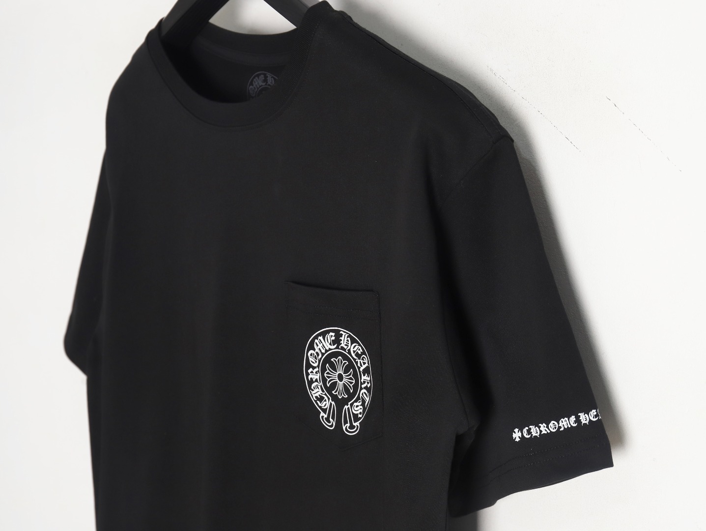 クロムハーツTシャツです/ Chrome Hearts horseshoe print short-sleeved T-shirt（CH-042）