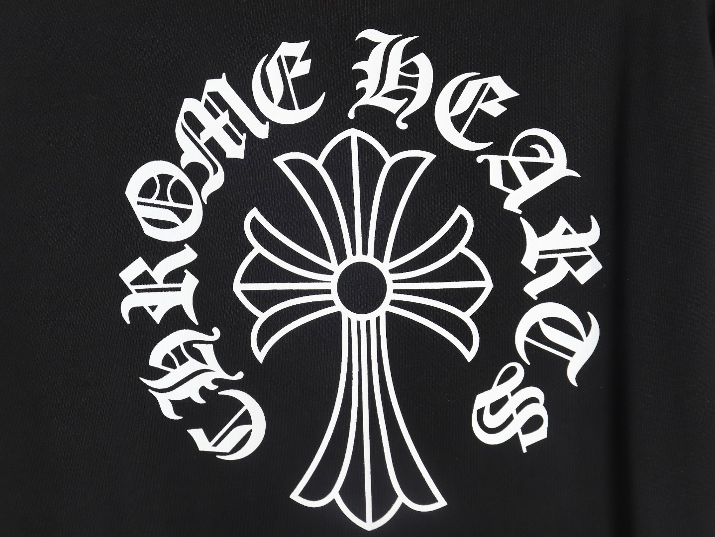 クロムハーツTシャツです/ 23/5000 Chrome Hearts Cross print short sleeve T-shirt（CH-052）
