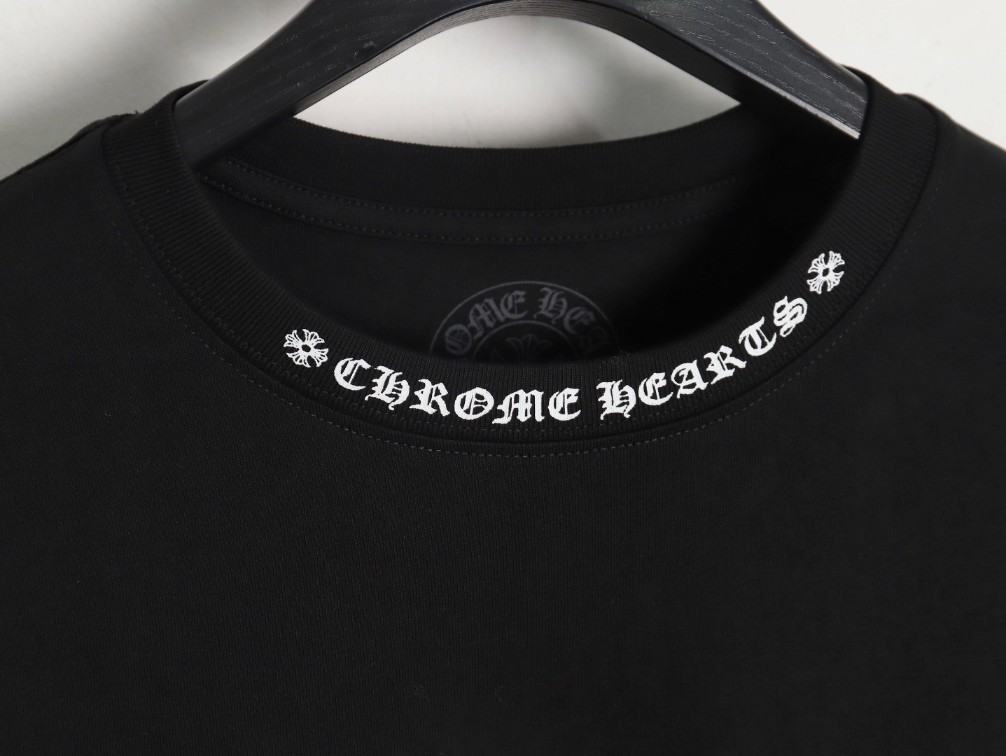 クロムハーツTシャツです/ 23/5000 Chrome Hearts Cross print short sleeve T-shirt（CH-052）