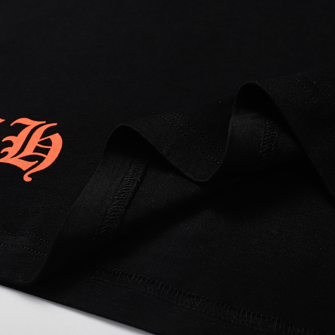 クロムハーツ十字架Tシャツ/ Chrome Hearts Cross Print short sleeve T-shirt（CH-0609）