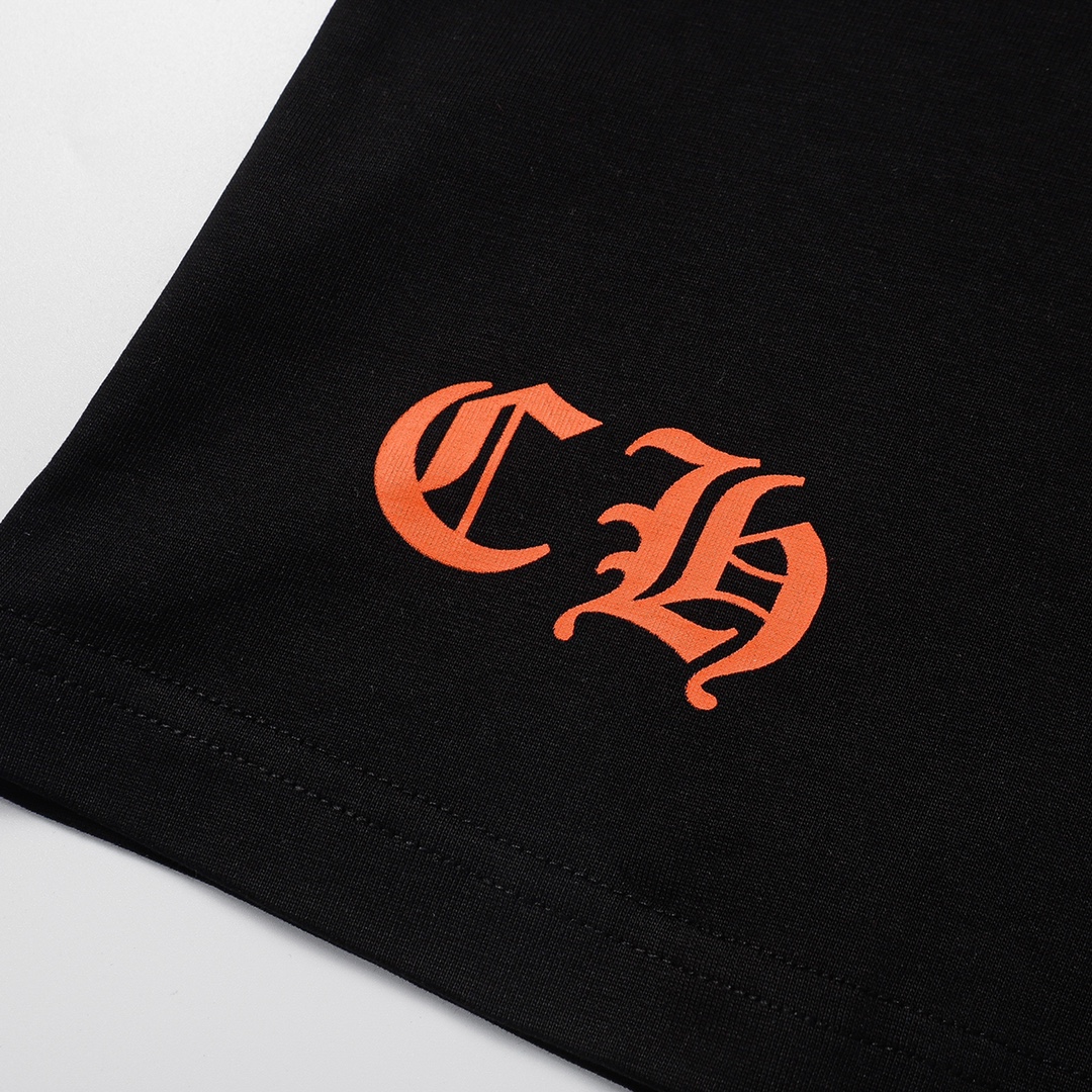 クロムハーツ十字架Tシャツ/ Chrome Hearts Cross Print short sleeve T-shirt（CH-0609）