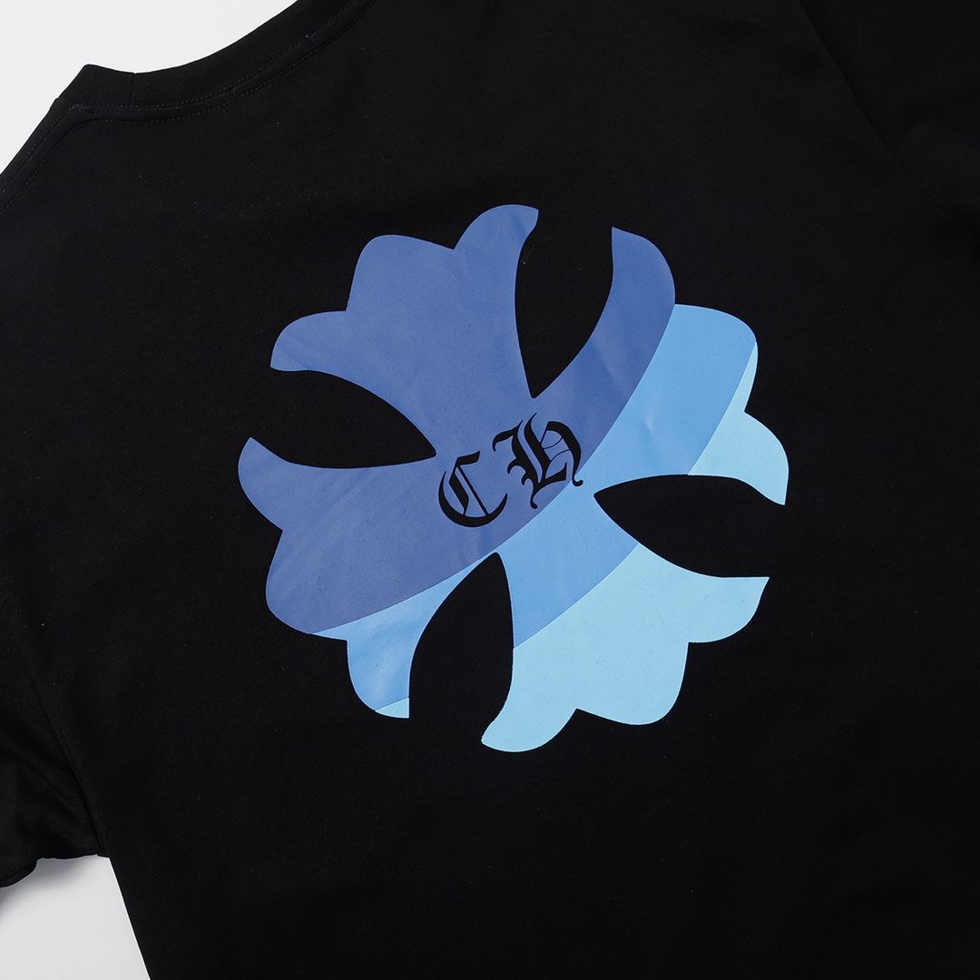 クロムハーツ十字架Tシャツ/ Chrome Hearts Cross Print short sleeve T-shirt（CH-0609）