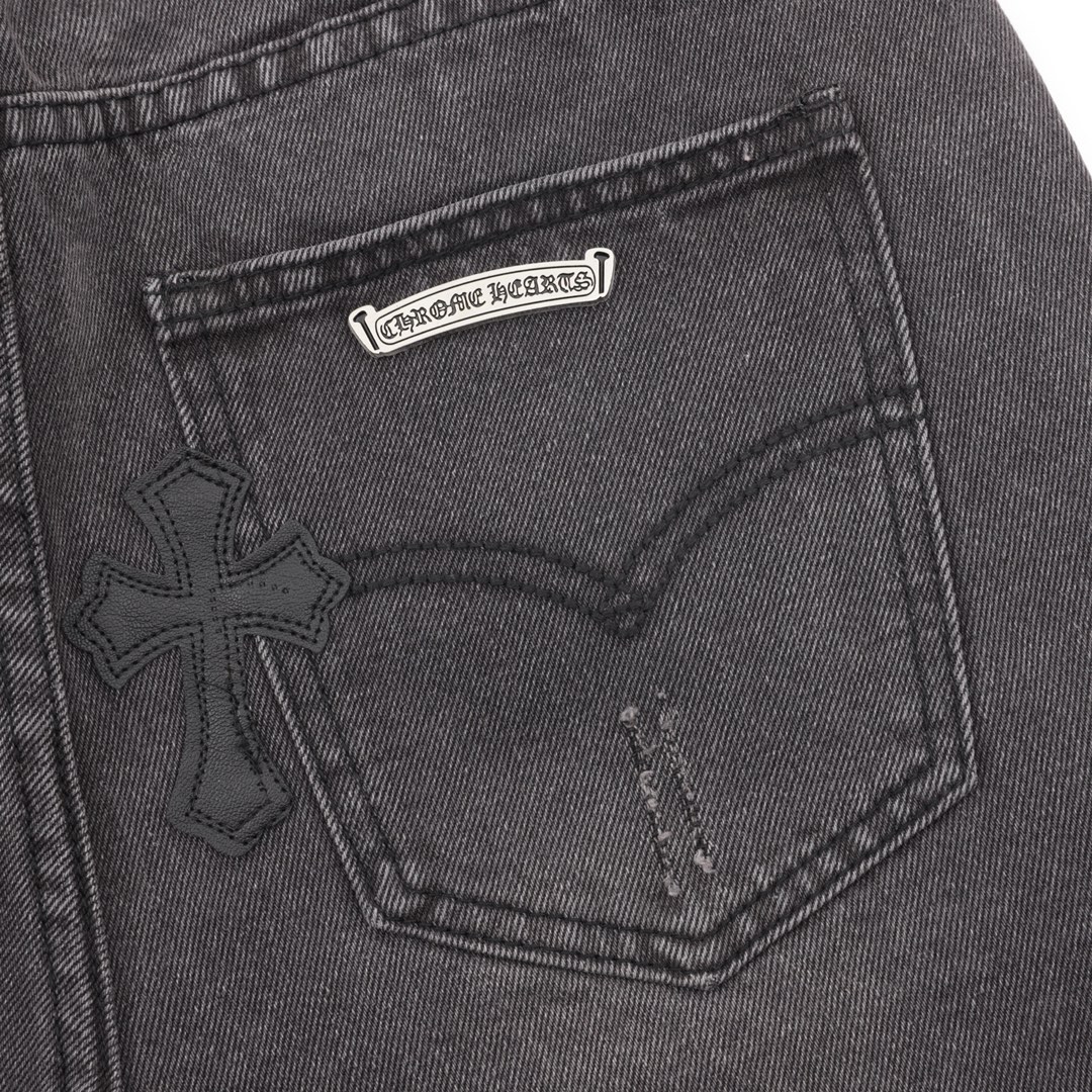 クロムハーツのクロスジーンズです/ Chromehearts SS23 cross cross jeans（CH-202302082）