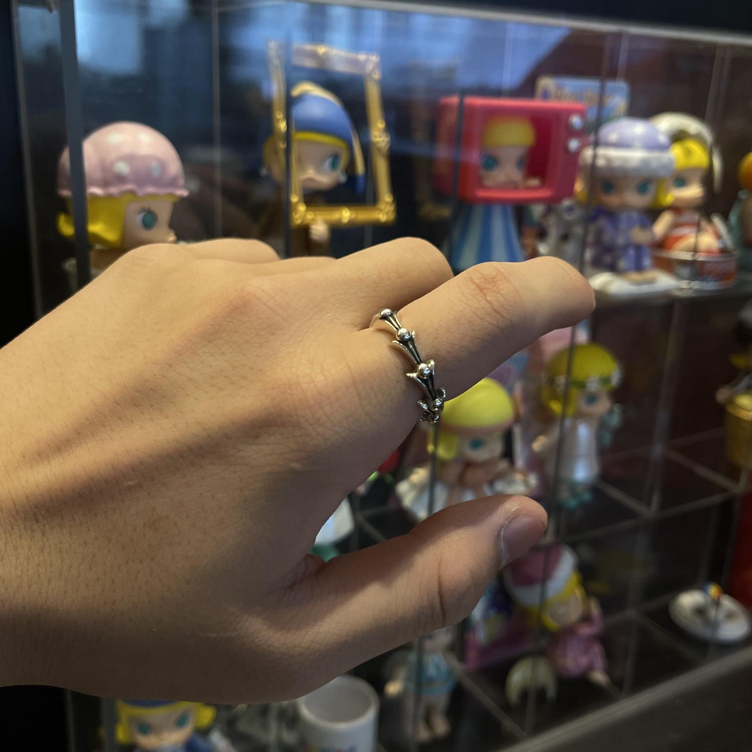 CHROME HEARTS クロムハーツ 魚の骨のリング（CH-JZ-525）