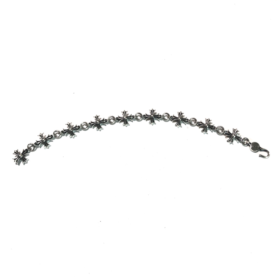 CHROME HEARTS クロムハーツ 9セクションクロスブレスレット（CH PLUS 手链）