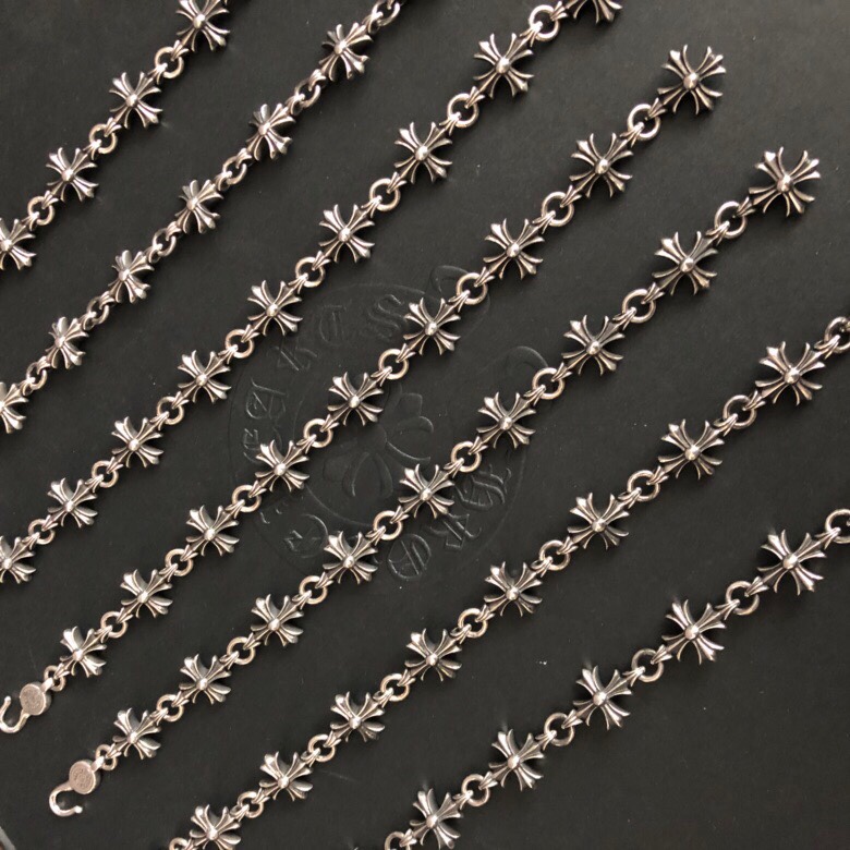 CHROME HEARTS クロムハーツ 9セクションクロスブレスレット（CH PLUS 手链）