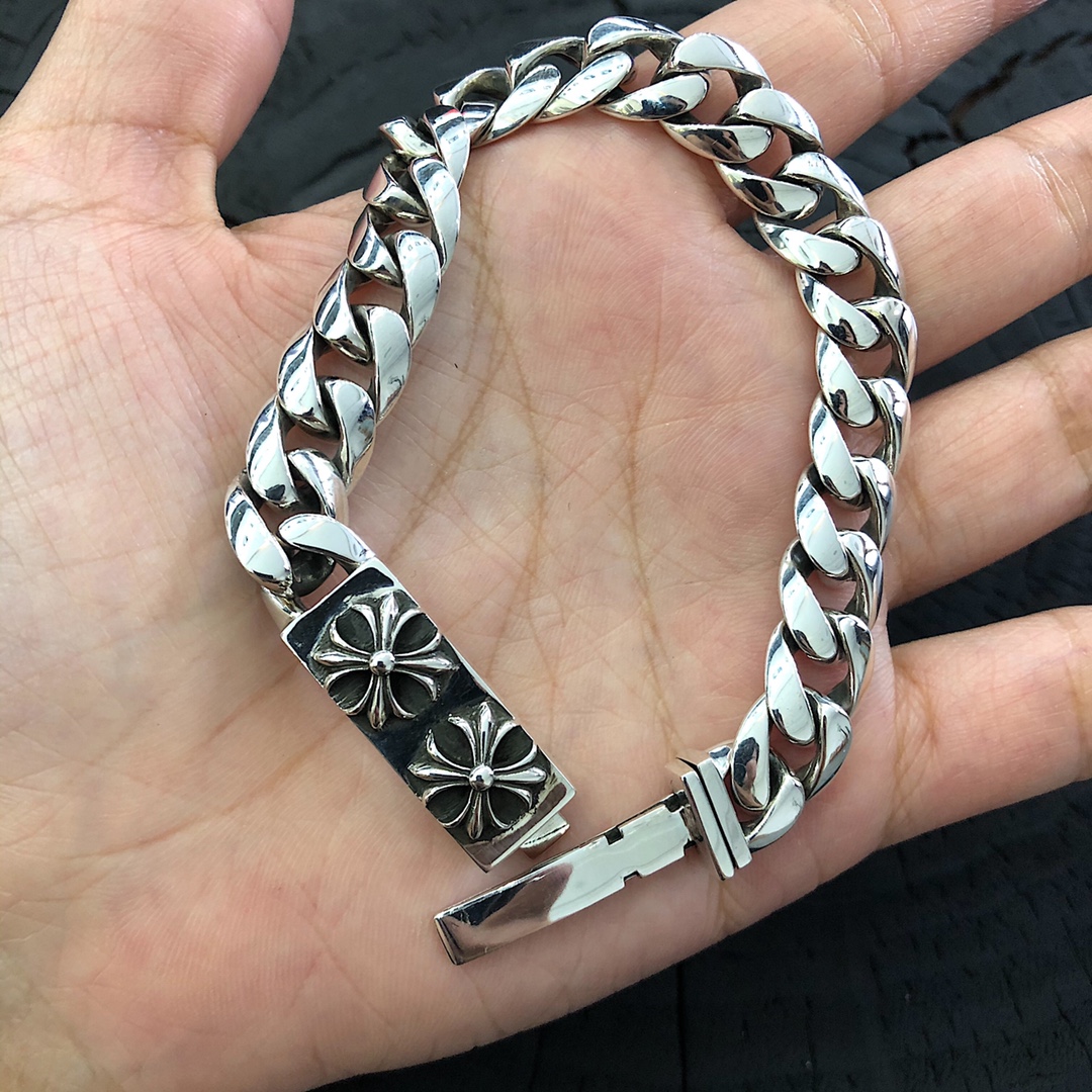 CHROME HEARTS クロムハーツ ダブルクロスブレスレット（CHROME HEARTS 018）