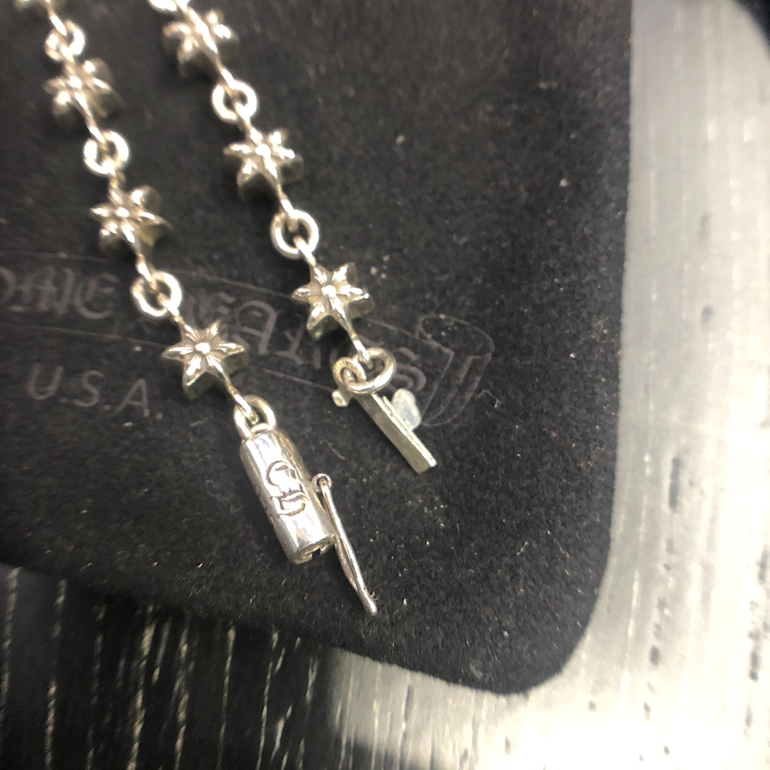 CHROME HEARTS クロムハーツ 六芒星バックル ブレスレット（CHROME HEARTS 024）