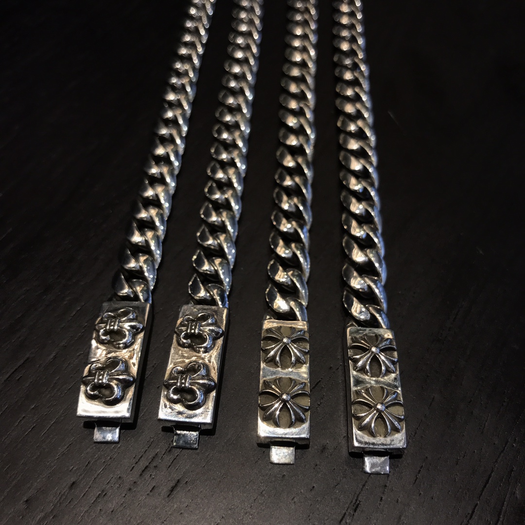 CHROME HEARTS クロムハーツ ダブルスカウトフラワーミディアムブレスレット（CHROME HEARTS 028）