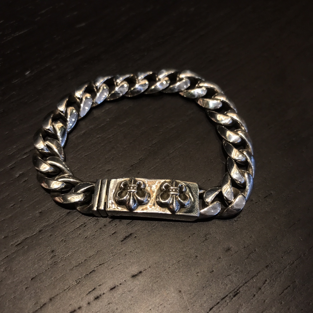 CHROME HEARTS クロムハーツ ダブルスカウトフラワーミディアムブレスレット（CHROME HEARTS 028）