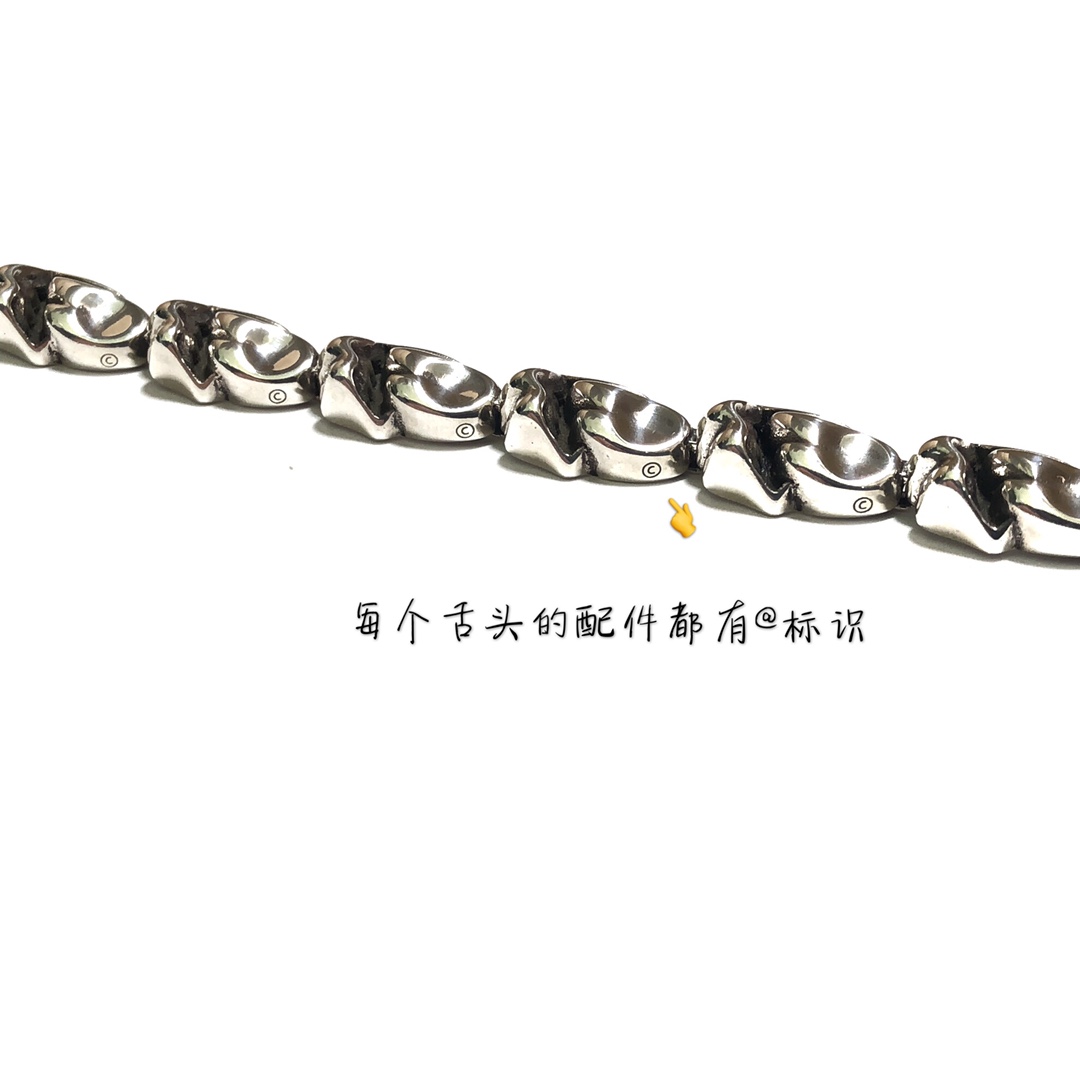 CHROME HEARTS クロムハーツ 舌miniブレスレット（CHROME HEARTS 029）