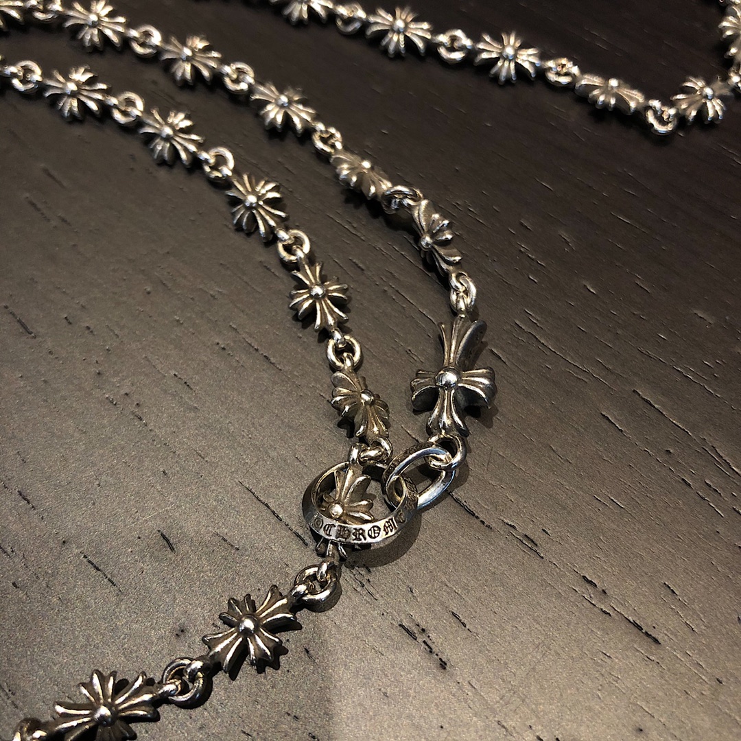 CHROME HEARTS クロムハーツ リングバックルパッチワークネックレス（CHROME HEARTS 033）