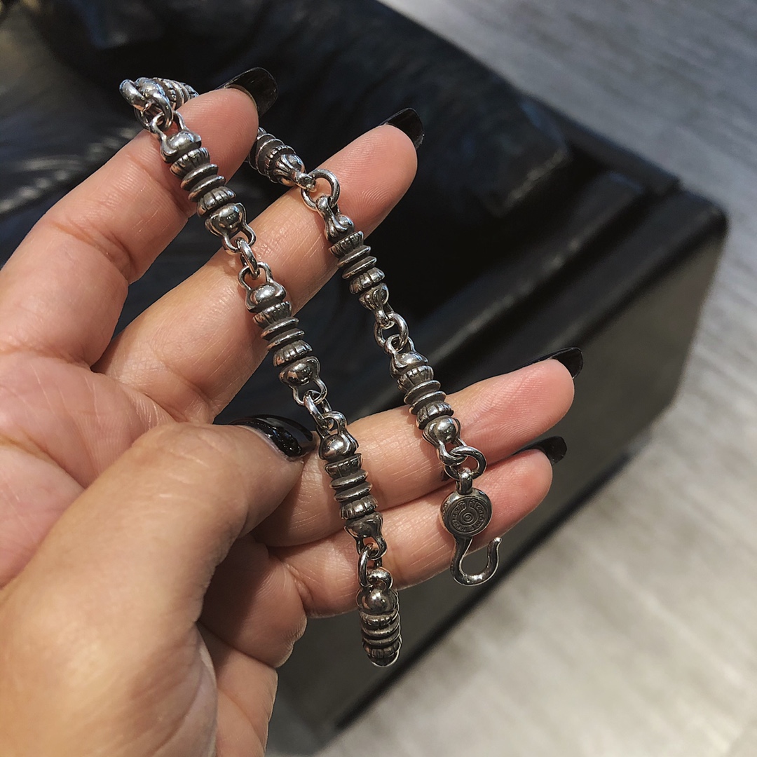 CHROME HEARTS クロムハーツ テクスチャードシリンダーブレスレット（CHROME HEARTS 038）