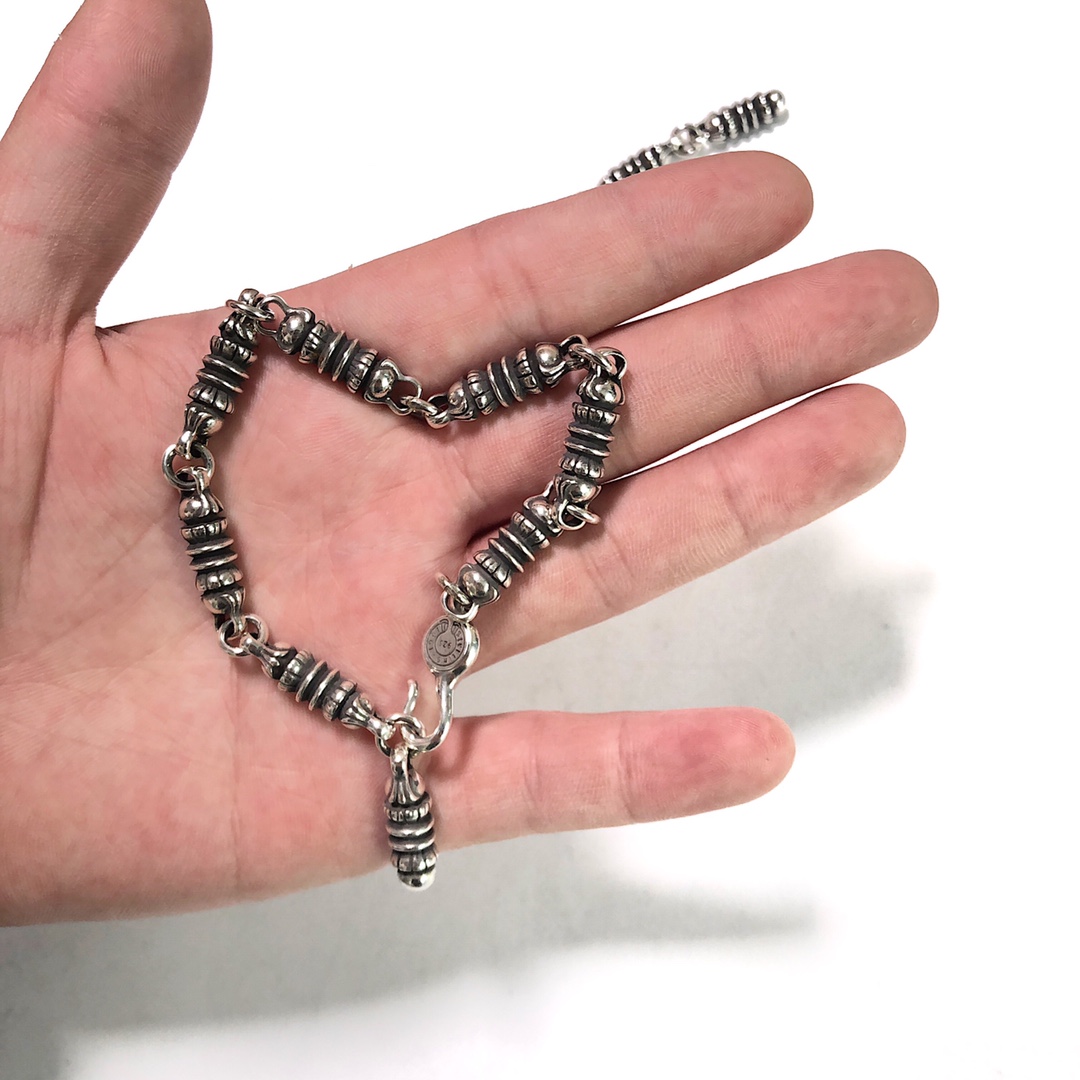 CHROME HEARTS クロムハーツ テクスチャードシリンダーブレスレット（CHROME HEARTS 038）