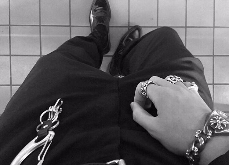 CHROME HEARTS Diamond Cross Flower Ring（CHROME HEARTS 238）