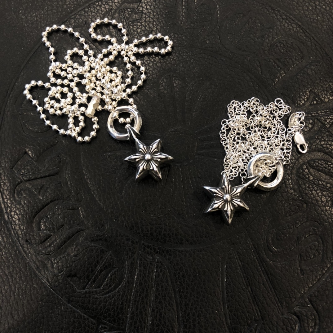 CHROME HEARTS クロムハーツ 六芒星のネックレス（CHROME HEARTS 056）