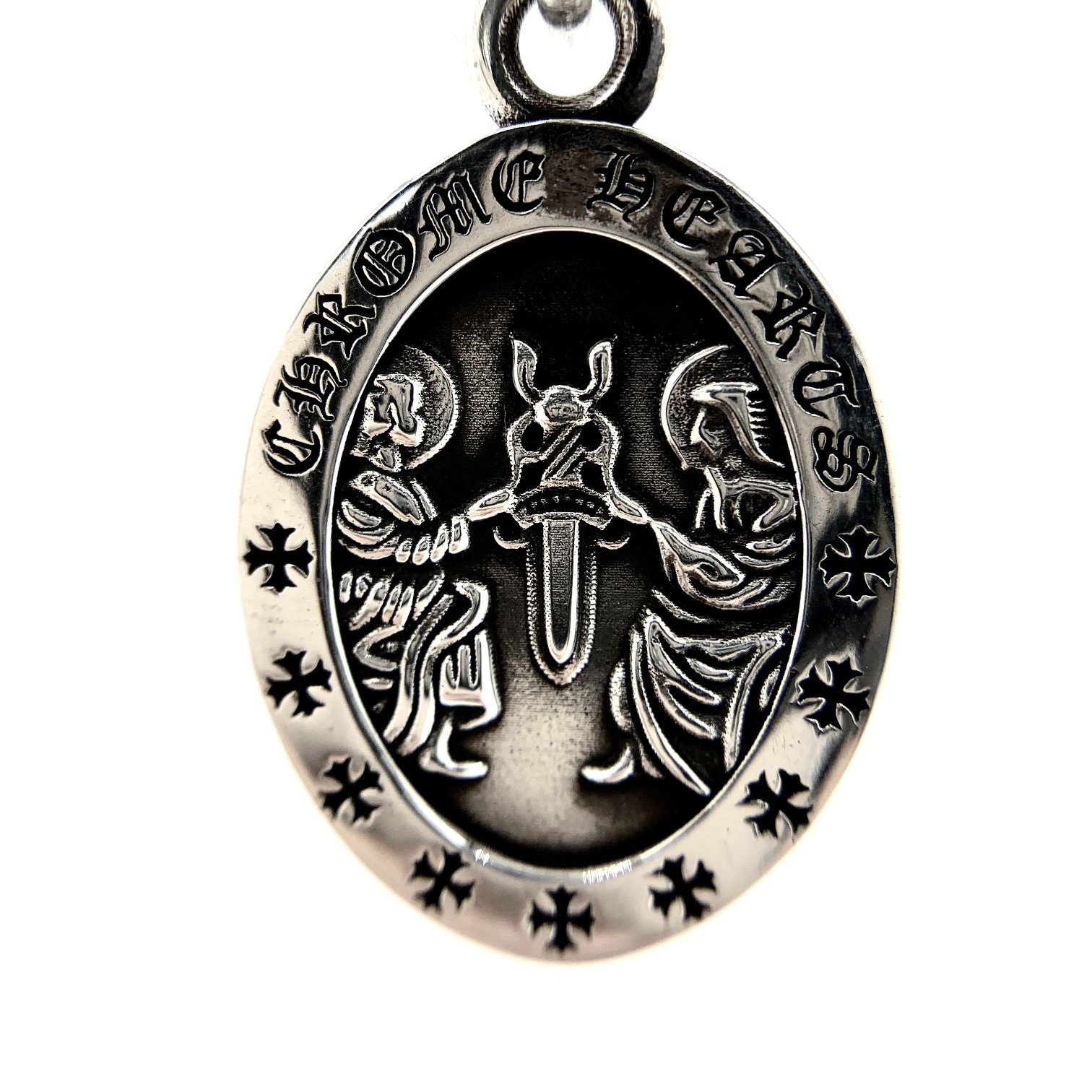 CHROME HEARTS クロムハーツ オーバルエンジェルカード（CHROME HEARTS 057）