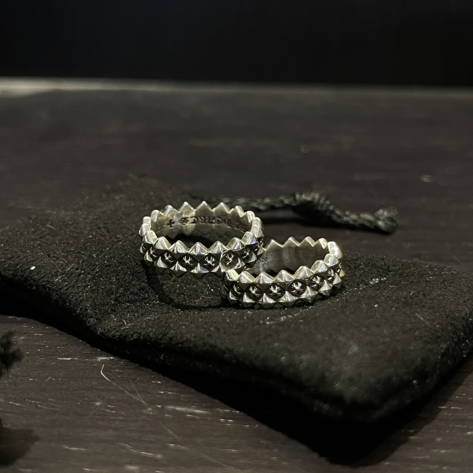 CHROME HEARTS クロムハーツ 歯車クロスリング（CHROME HEARTS 090）