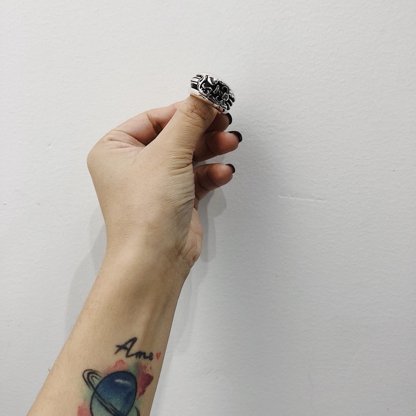 CHROME HEARTS クロムハーツ ラブハートソードリング（CHROME HEARTS 094）