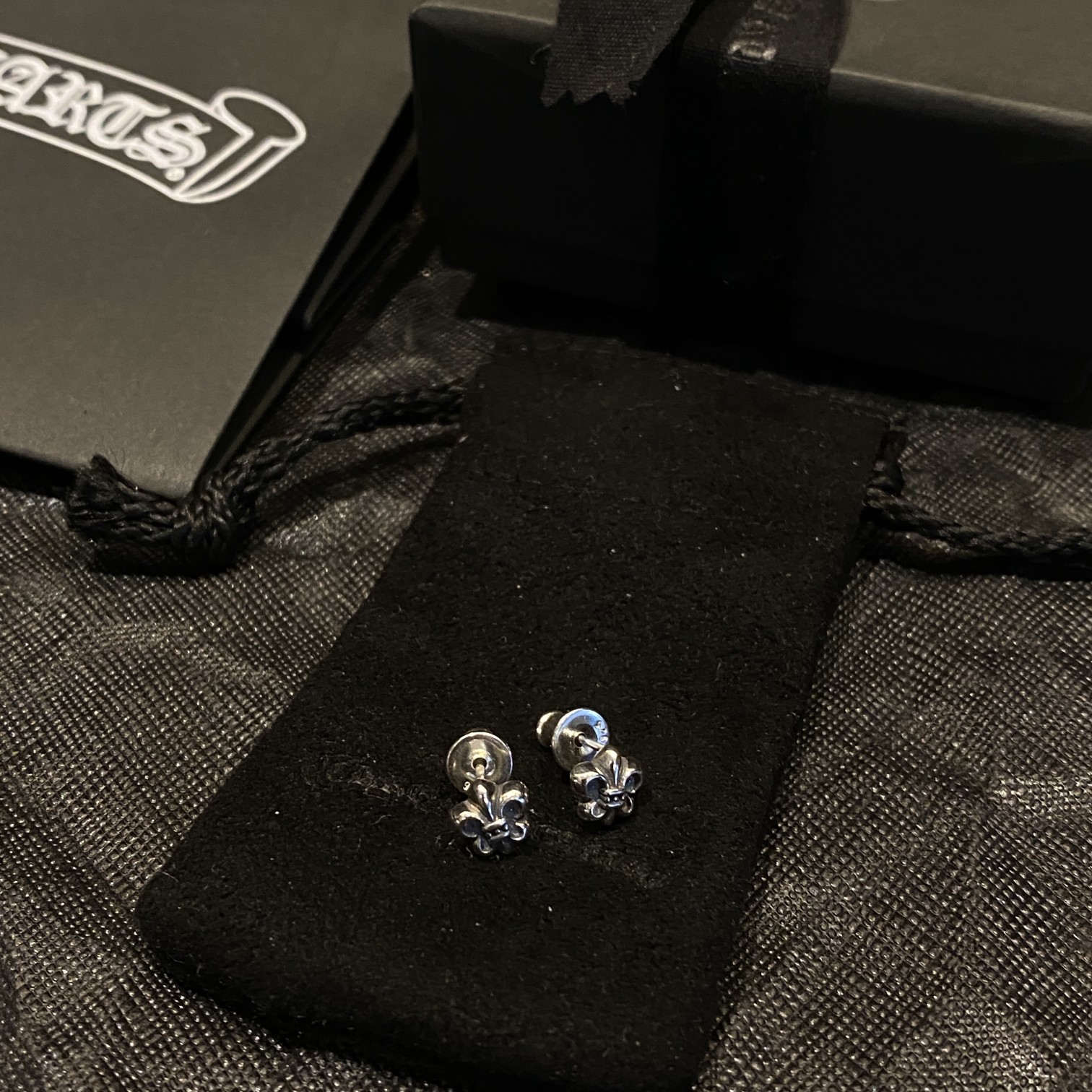 CHROME HEARTS クロムハーツ スカウトフラワーイヤリング（CHROME HEARTS 107）