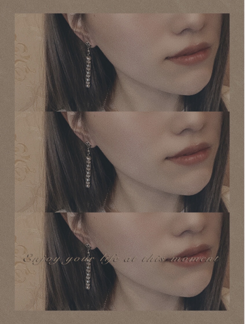 CHROME HEARTS クロムハーツ ファセットクロスシリンドリカルイヤリング（CHROME HEARTS 115）