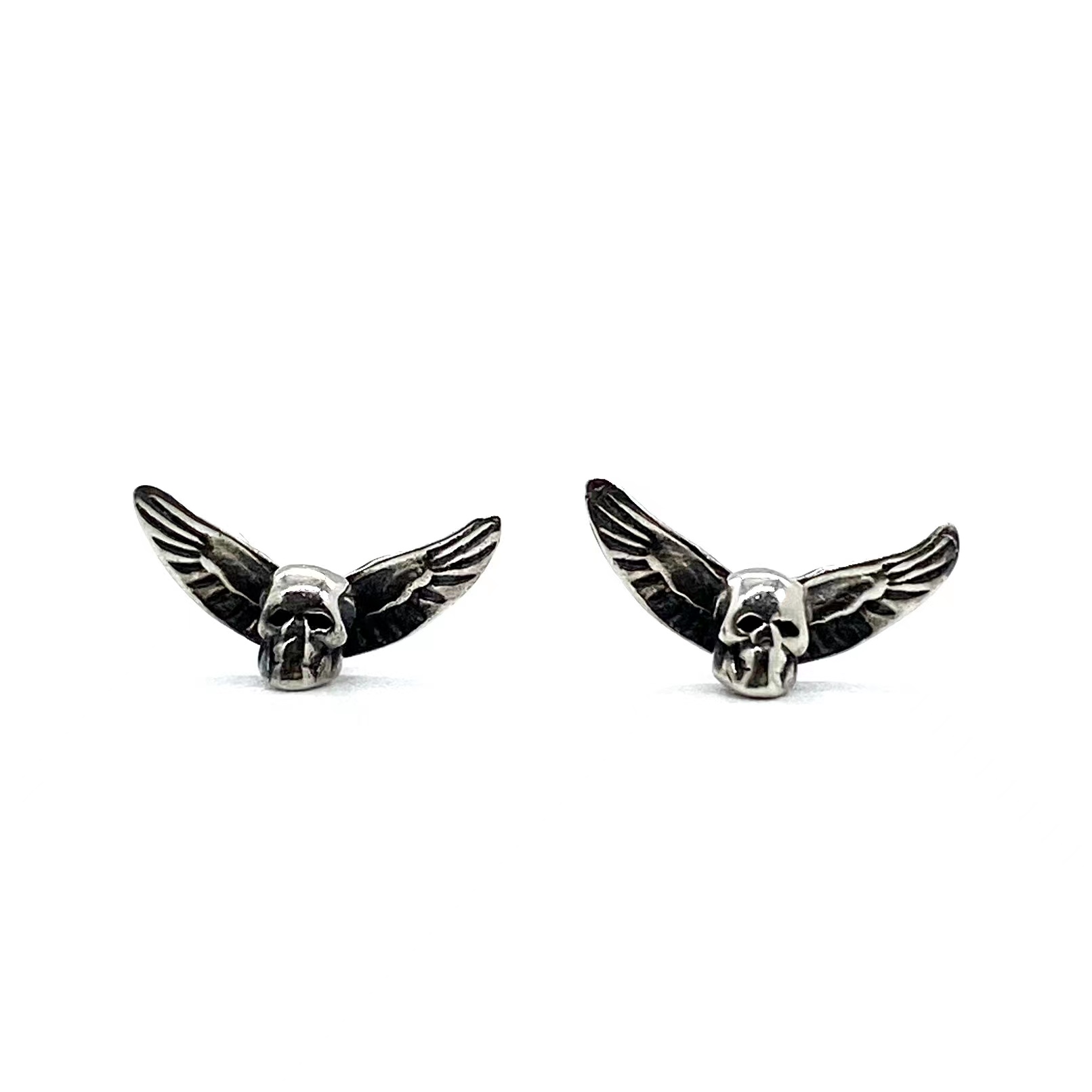 CHROME HEARTS Angel Skull Earrings（CHROME HEARTS 119）