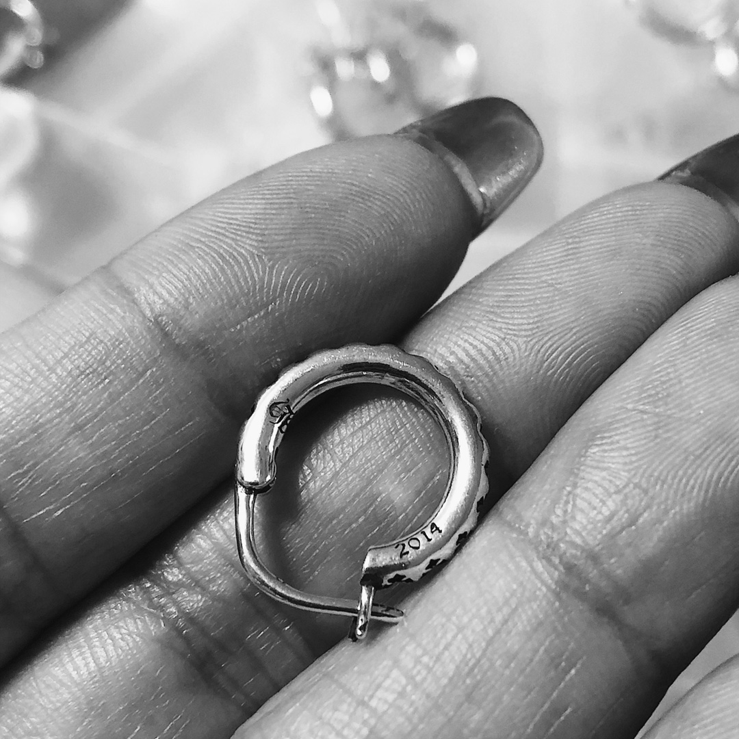 CHROME HEARTS クロムハーツ 馬蹄イヤリング（CHROME HEARTS 124）